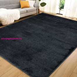 TOP! Den. Side egyszínű antracit 120x170cm modern szőnyeg