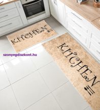   SIL Konyhai szőnyeg 2 részes szett 38x58cm+38x117cm-bézs kitchen