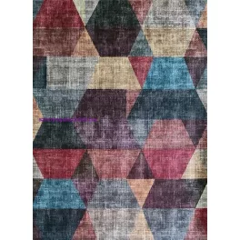 Ber. Porte 2032 multi 120x180cm- modern vékony szőnyeg