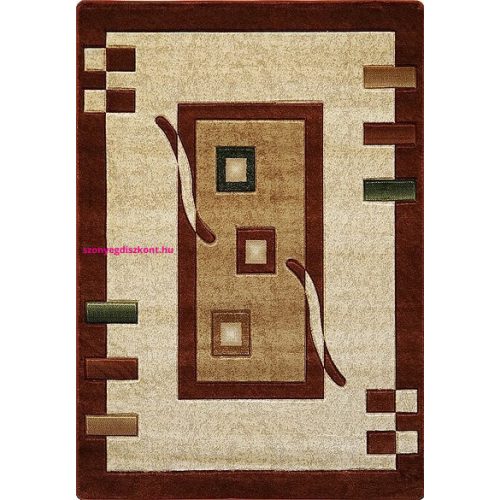 Ber. ADORA 5289 vizon-barna 160 x 220 cm szőnyeg