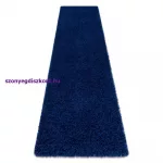 Kab. Szőnyeg, futószőnyeg SOFFI shaggy 2cm sötétkék -80x250 cm