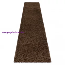   Kab. Szőnyeg, futószőnyeg SOFFI shaggy 2cm barna -80x200 cm