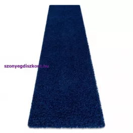   Kab. Szőnyeg, futószőnyeg SOFFI shaggy 2cm sötétkék -80x150 cm