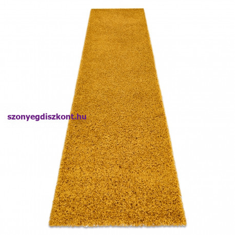 Szőnyeg, futószőnyeg SOFFI shaggy 5cm arany -60x300 cm