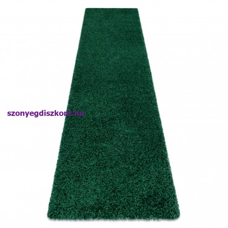 Szőnyeg, futószőnyeg SOFFI shaggy 5cm zöld -60x300 cm