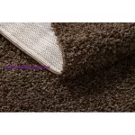 Kab. Szőnyeg, futószőnyeg SOFFI shaggy 2cm barna -60x200 cm
