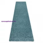 Kab. Szőnyeg, futószőnyeg SOFFI shaggy 2cm kék -60x200 cm