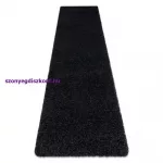 Kab. Szőnyeg, futószőnyeg SOFFI shaggy 2cm fekete -60x100 cm