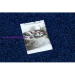 Kab. Szőnyeg SOFFI kör shaggy 2cm sötétkék kör 160 cm