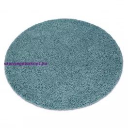 Kab. Szőnyeg SOFFI kör shaggy 2cm kék kör 160 cm