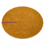 Kab. Szőnyeg SOFFI kör shaggy 2cm arany kör 120 cm