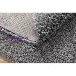 Kab. Szőnyeg SOFFI kör shaggy 2cm szürke kör 100 cm