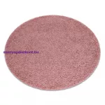 Kab. Szőnyeg SOFFI kör shaggy 2cm rózsaszín kör 100 cm