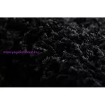 Kab. Szőnyeg SOFFI kör shaggy 2cm fekete kör 100 cm