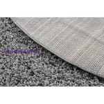 Kab. Szőnyeg SOFFI kör shaggy 2cm szürke kör 80 cm