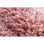 Kab. Szőnyeg SOFFI kör shaggy 2cm rózsaszín kör 80 cm