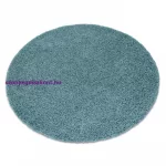 Kab. Szőnyeg SOFFI kör shaggy 2cm kék kör 80 cm