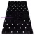 Kab. Szőnyeg FLUFFY 2370 shaggy pontok - antracit / fehér 180x270 cm