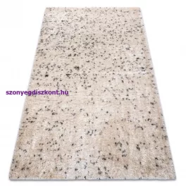   Kab. Szőnyeg FLUFFY 2372 shaggy só, bors - krém / antracit 180x270 cm