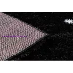 Kab. Szőnyeg FLUFFY 2370 shaggy pontok - antracit / fehér 120x170 cm
