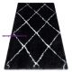 Szőnyeg FLUFFY 2373 shaggy - antracit / fehér 120x170 cm