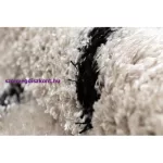 Kab. Szőnyeg FLUFFY 2371 shaggy csík - krém / antracit 80x150 cm