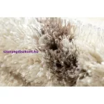 Kab. Szőnyeg FLUFFY 2371 shaggy csík - krém / bézs 80x150 cm