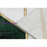 Kab. EMERALD szőnyeg 1015 glamour, elegáns márvány, geometriai üveg zöld / arany 240x330 cm