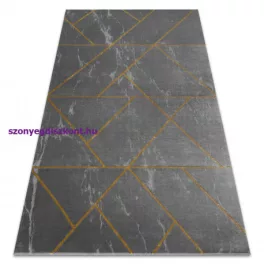   Kab. EMERALD szőnyeg 1012 glamour, elegáns geometriai, márvány szürke / arany 200x290 cm