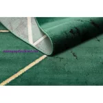 Kab. EMERALD szőnyeg 1012 glamour, elegáns geometriai, márvány üveg zöld / arany 180x270 cm