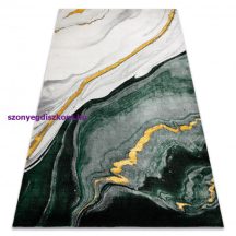   EMERALD szőnyeg 1017 glamour, elegáns márvány üveg zöld / arany 180x270 cm