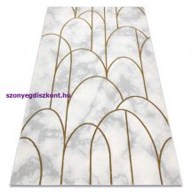   EMERALD szőnyeg 1016 glamour, elegáns art deco, márvány krém / arany 180x270 cm