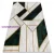 Kab. EMERALD szőnyeg 1015 glamour, elegáns márvány, geometriai üveg zöld / arany 160x220 cm