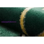 Kab. EMERALD szőnyeg 1012 glamour, elegáns geometriai, márvány üveg zöld / arany 140x190 cm