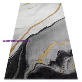   Kab. EMERALD szőnyeg 1017 glamour, elegáns márvány fekete / arany 140x190 cm
