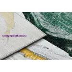 Kab. EMERALD szőnyeg 1017 glamour, elegáns márvány üveg zöld / arany 140x190 cm