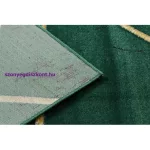 Kab. EMERALD szőnyeg 1012 glamour, elegáns geometriai, márvány üveg zöld / arany 120x170 cm