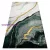 Kab. EMERALD szőnyeg 1017 glamour, elegáns márvány üveg zöld / arany 120x170 cm