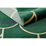 Kab. EMERALD szőnyeg 1021 glamour, elegáns art deco, üveg zöld / arany 120x170 cm