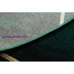Kab. EMERALD szőnyeg 1022 kör - glamour, elegáns márvány, geometriai üveg zöld / arany kerék 160 cm