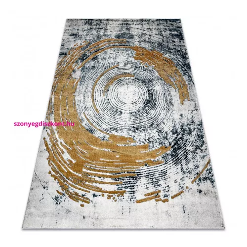 Kab. EMERALD szőnyeg 1024 glamour, elegáns absztrakció kék / arany 280x370 cm