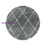 Ay. ALVOR 3401 GREY 120 x 120 -kör szőnyeg