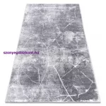 Kab. Modern MEFE szőnyeg 2783 Márvány  - sötétszürke 80x150 cm
