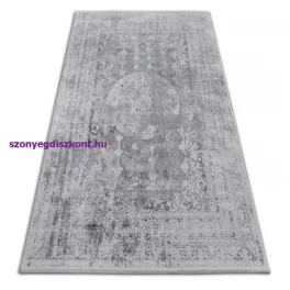   Kab. Akril valencia szőnyeg 2328 ORNAMENT sötét szürke / elefántcsont 80x150 cm