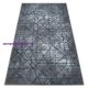 Akril valencia szőnyeg 3949 INDUSTRIAL szürke / kék 80x150 cm