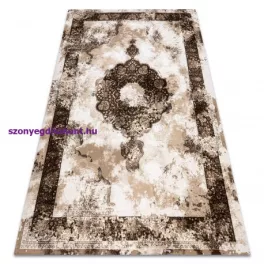   Kab. Akril valencia szőnyeg 9987 ORNAMENT, vintage bézs 80x150 cm