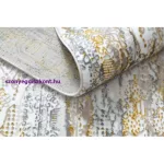 Kab. Modern GLOSS szőnyeg 8487 63 elegáns, glamour arany / bézs 80x150 cm
