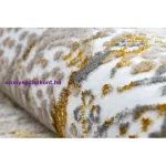 Kab. Modern GLOSS szőnyeg 8487 63 elegáns, glamour arany / bézs 80x150 cm