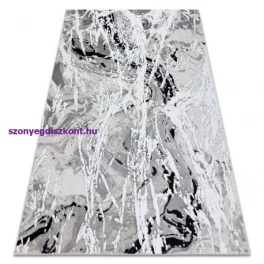   Kab. Modern GLOSS szőnyeg 8488 37 Absztrakció elegáns, glamour bézs / szürke 80x150 cm