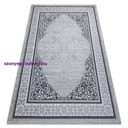   Kab. Modern GLOSS szőnyeg 8490 52 elegáns, elefántcsont / szürke 80x150 cm